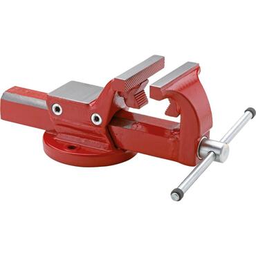 Parallel vice with welded pipe clamping jaw type 5014